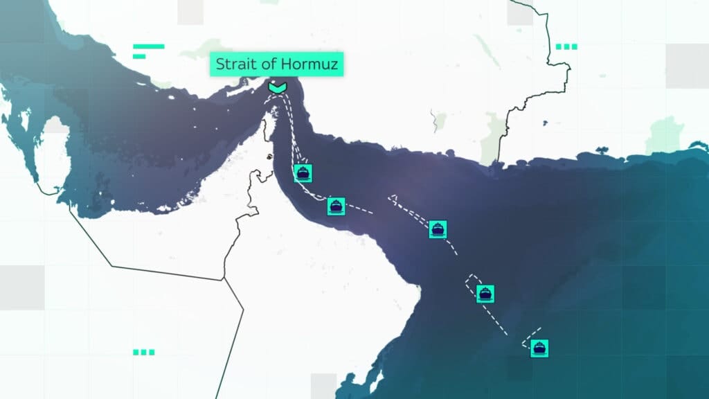 U.S. Destroys 16 Iranian Mine Boats in Strait of Hormuz oil chokepoint