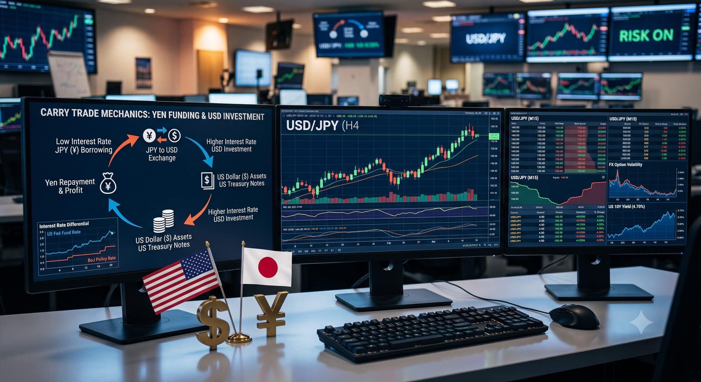 Carry Trade is driving today's USD/JPY rally