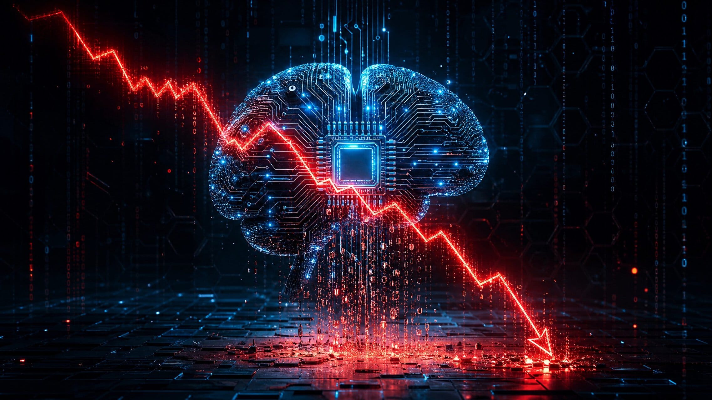 why AI stocks are falling today