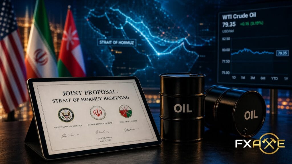 Oil Prices Hold Below $80 as Iran-Oman Proposal Raises Hopes for Strait of Hormuz Reopening