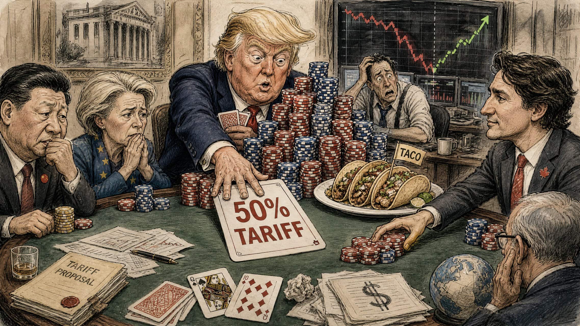 TACO Trade: Does Trump Always Chicken Out on Tariffs?