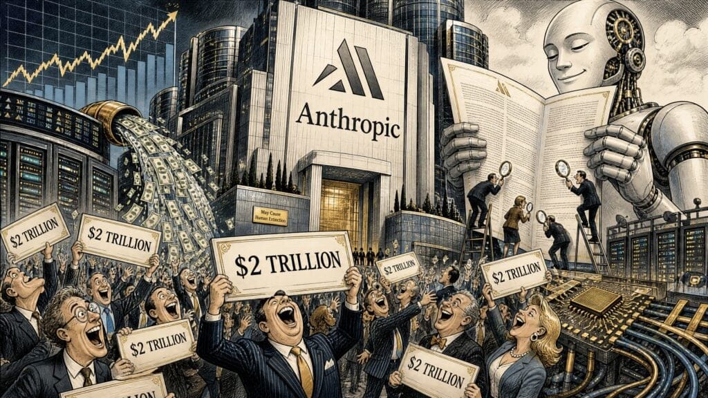 Anthropic’s potential $2 trillion valuation raises a bigger question: are AI companies worth their enormous prices, or are investors funding the next technology bubble?