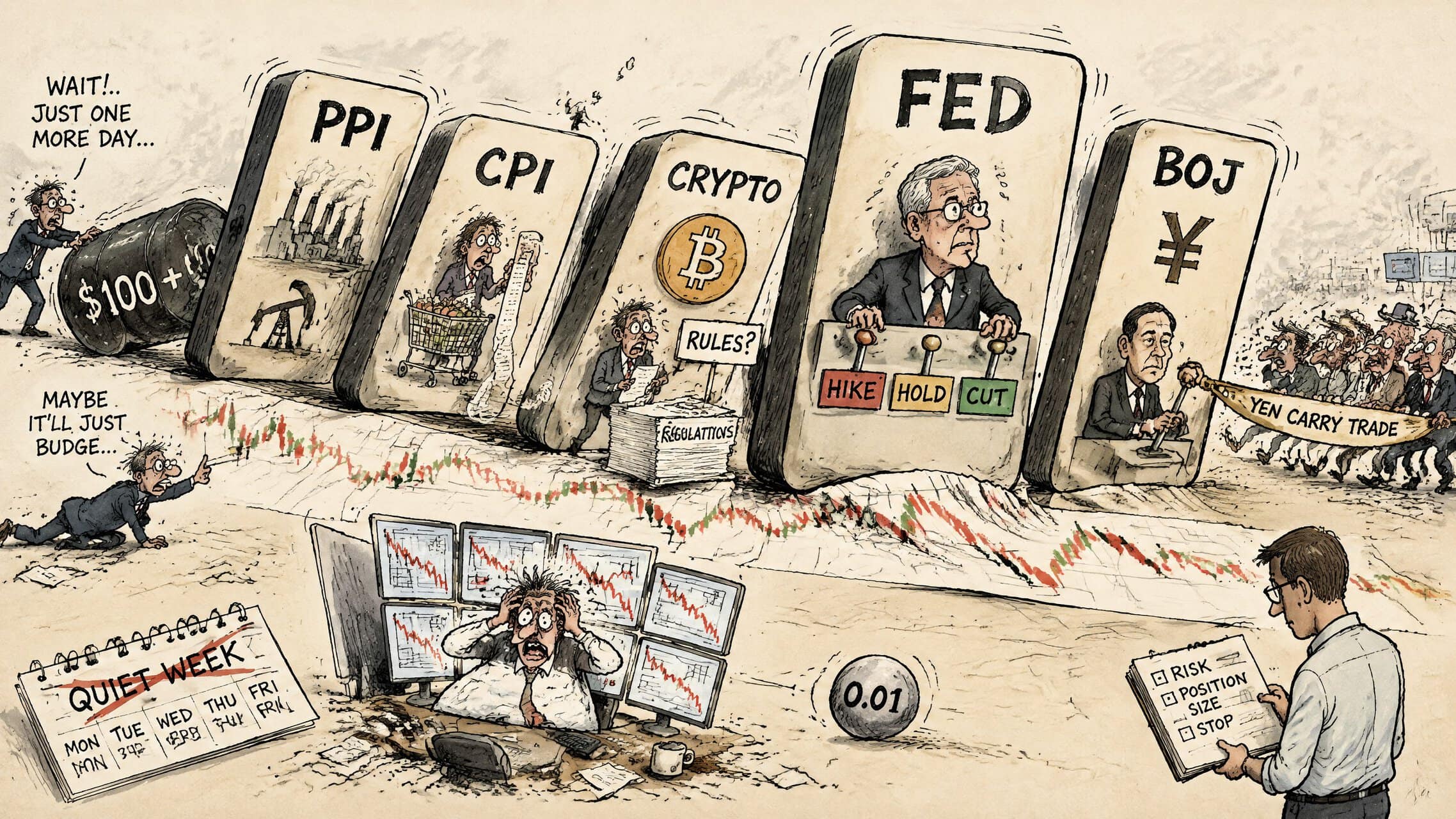 Federal Reserve and five major market events falling like dominoes